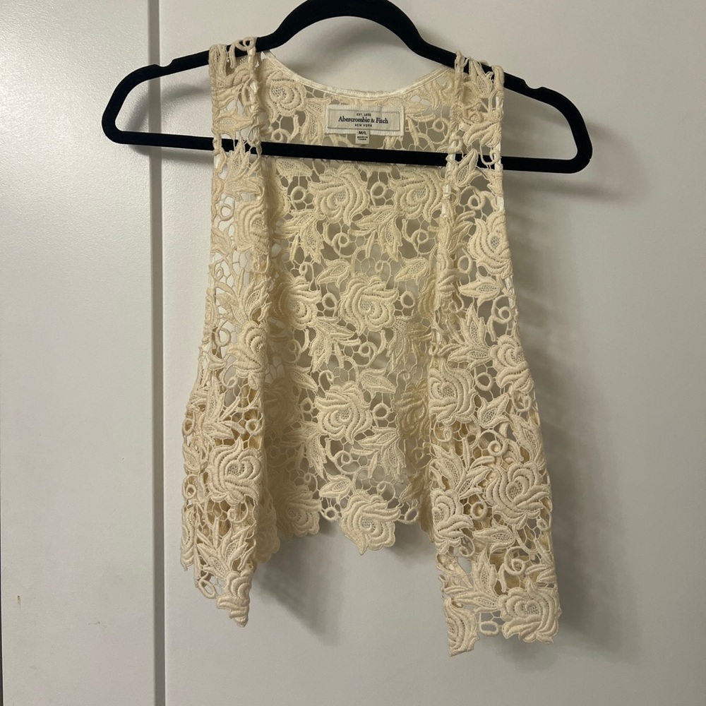 Abercrombie & Fitch Lace Vest